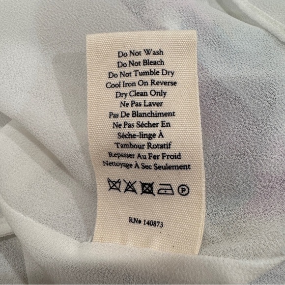 LoveShackFancy Ivoire Mini Dress Floral Boho Cottagecore Coquette Garden Blue XL - Picture 14 of 15